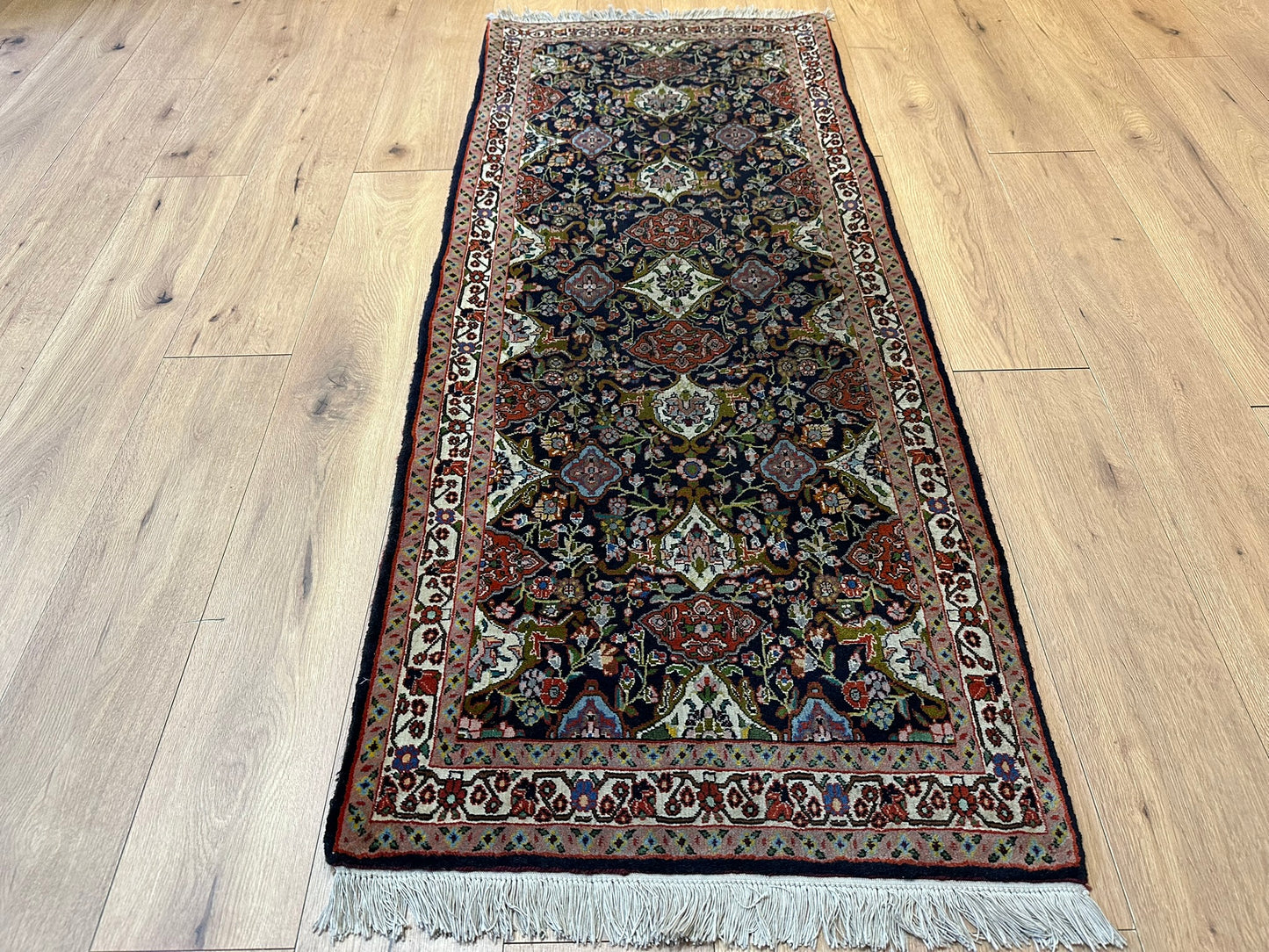 Handgeknüpfter Perser Läufer Bidjar 183x76 cm – Klassisch