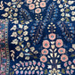 Antik Orientteppich handgeknüpft Sarough Re-Import 164x90 cm