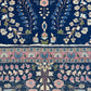 Antik Orientteppich handgeknüpft Sarough Re-Import 164x90 cm
