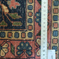 Antik Orientteppich handgeknüpft Sarough Re-Import 164x90 cm