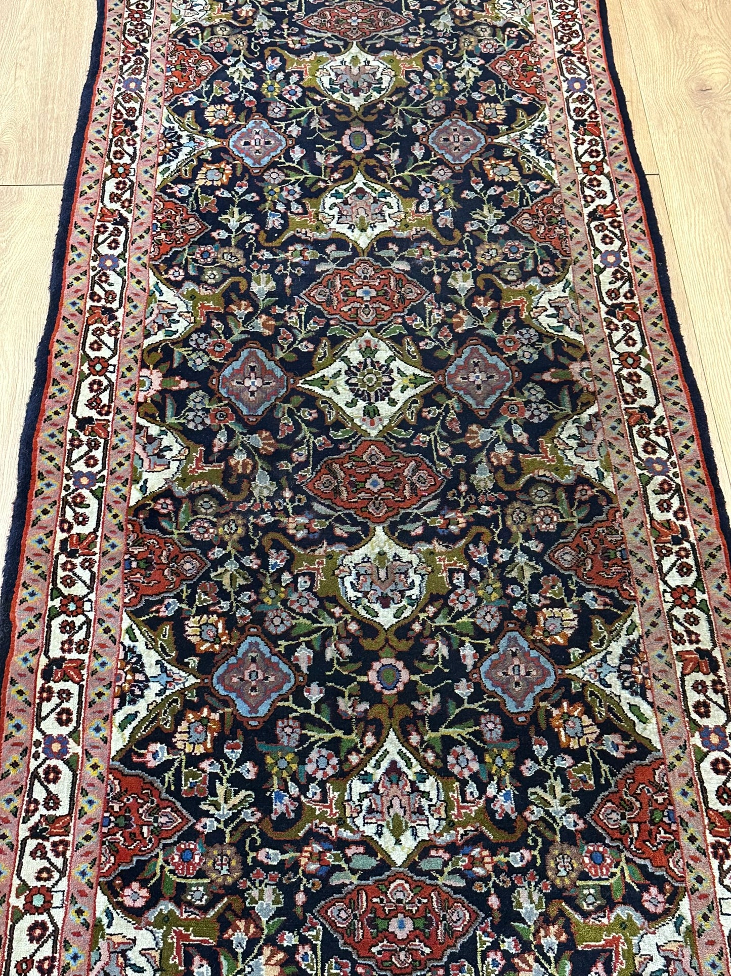Handgeknüpfter Perser Läufer Bidjar 183x76 cm – Klassisch