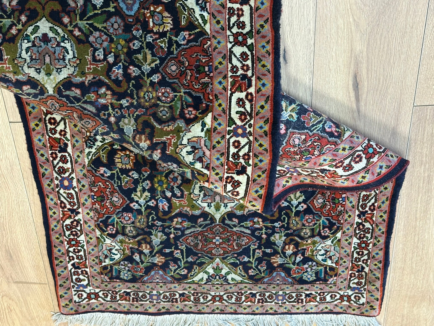 Handgeknüpfter Perser Läufer Bidjar 183x76 cm – Klassisch