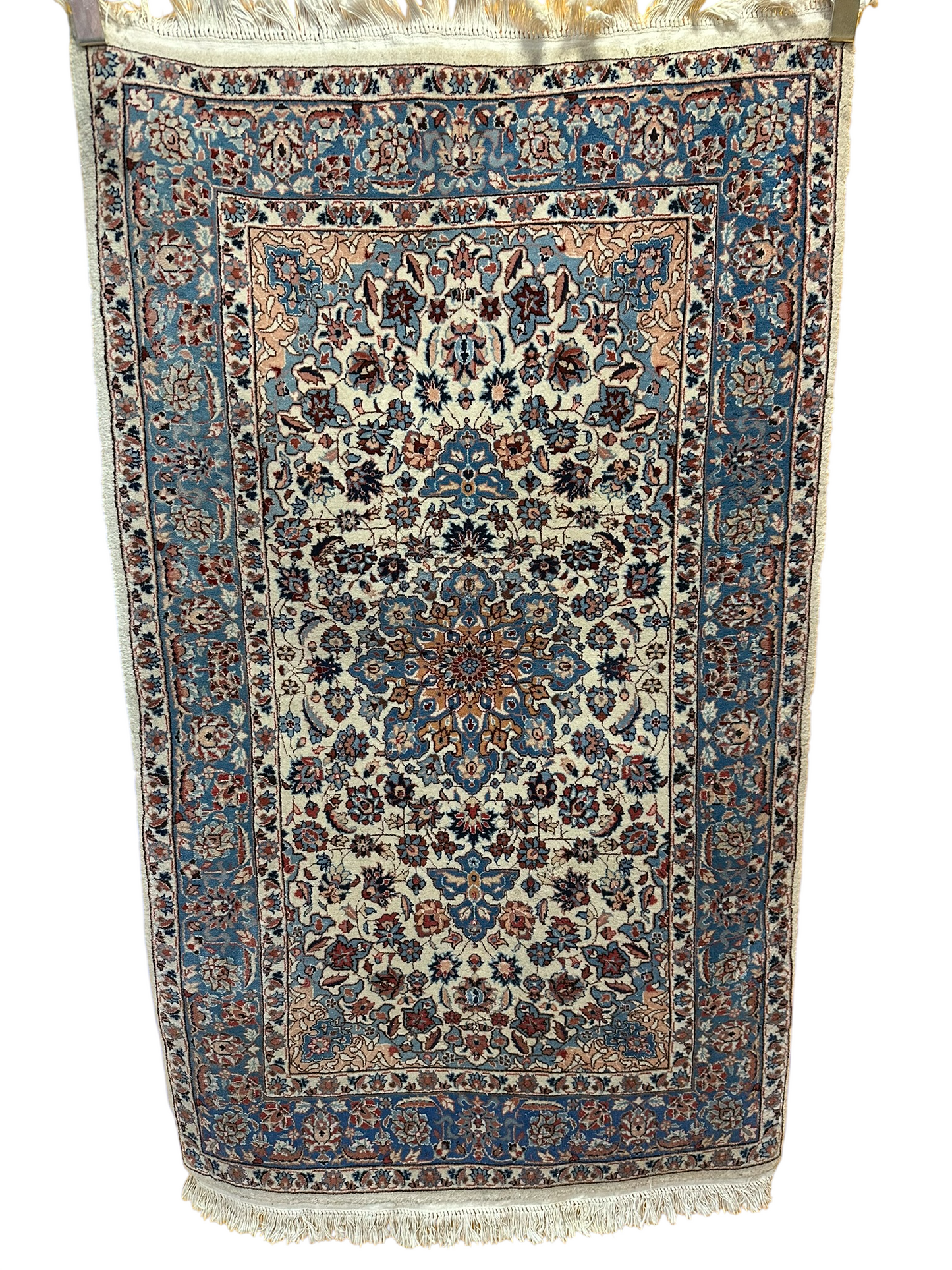 Handgeknüpfter China Teppich Isfahan Design 160x94 cm – Wolle Seide