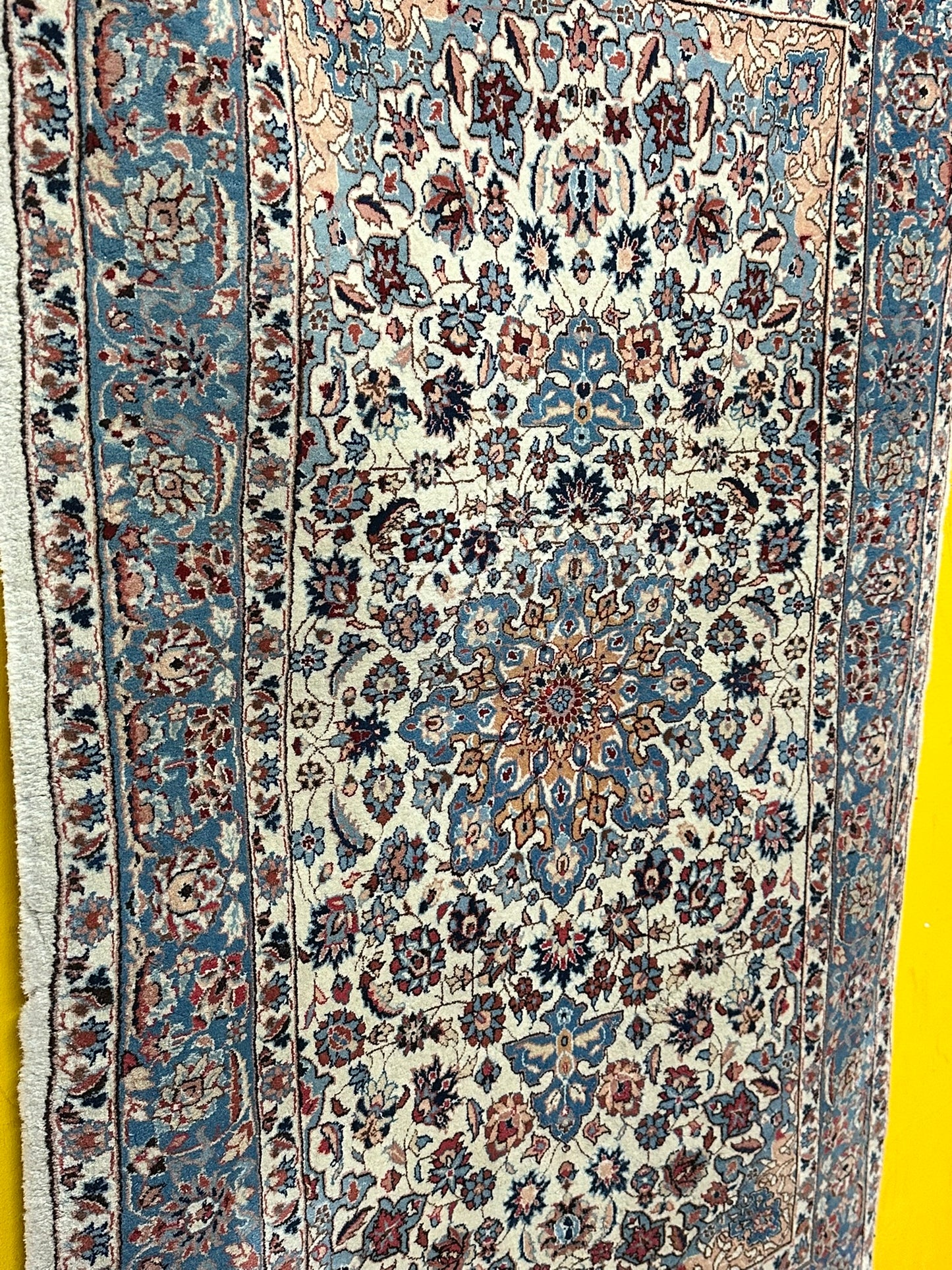 Handgeknüpfter China Teppich Isfahan Design 160x94 cm – Wolle Seide
