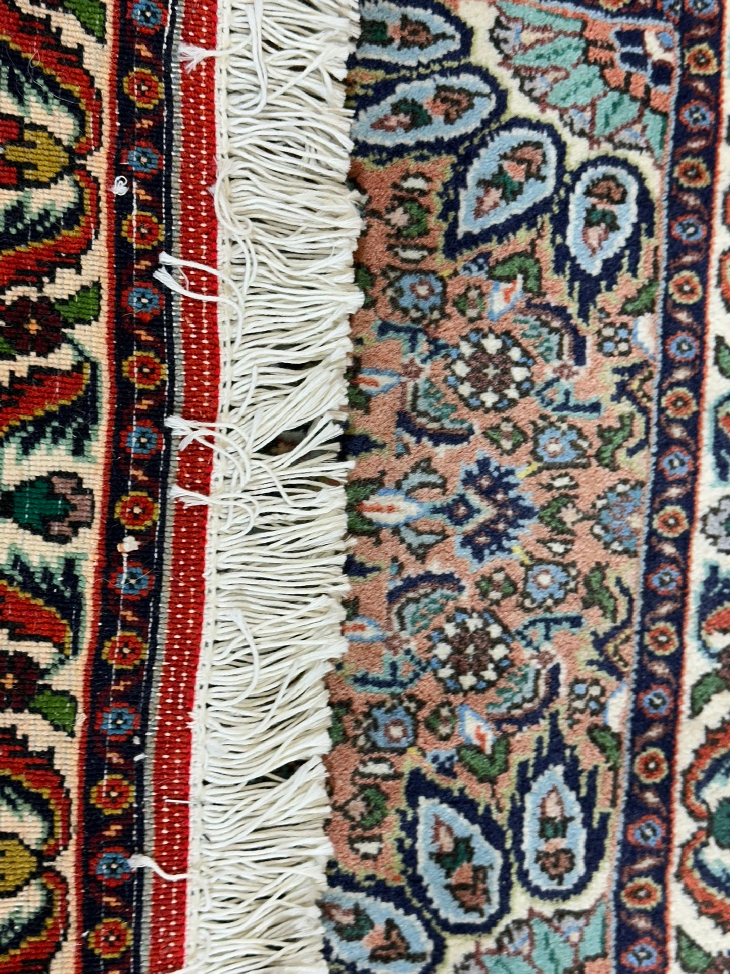 Orientteppich handgeknüpft Bidjar 65x50 cm