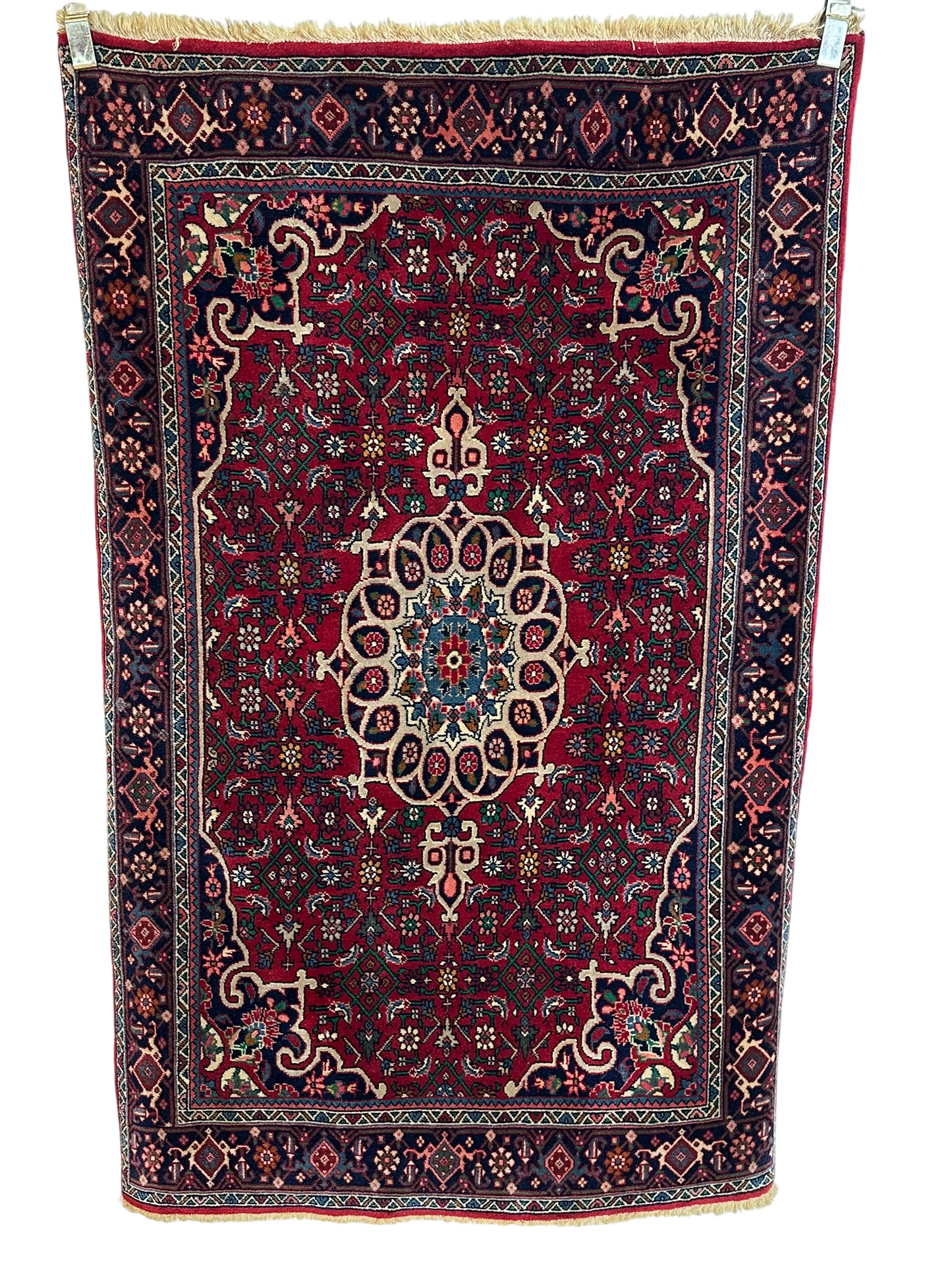 Orientteppich handgeknüpft Bidjar 164x102 cm