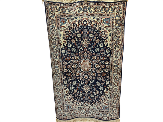 Handgeknüpfter China Teppich Isfahan Design 153x94 cm – Wolle Seide
