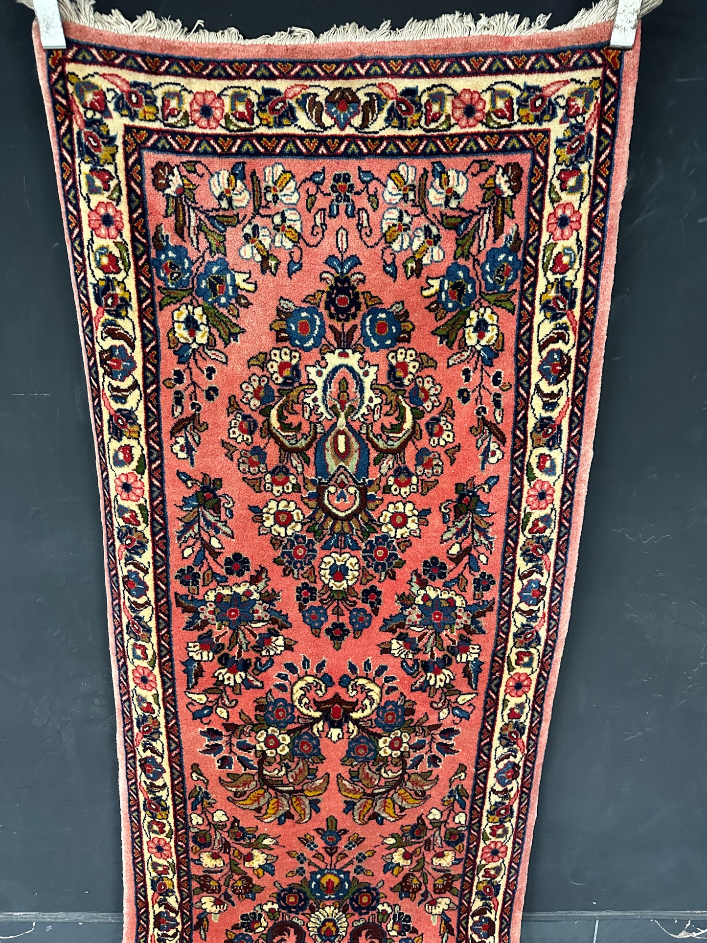 Handgeknüpfter Perser Orientteppich: Sarouck Läufer 315x78cm