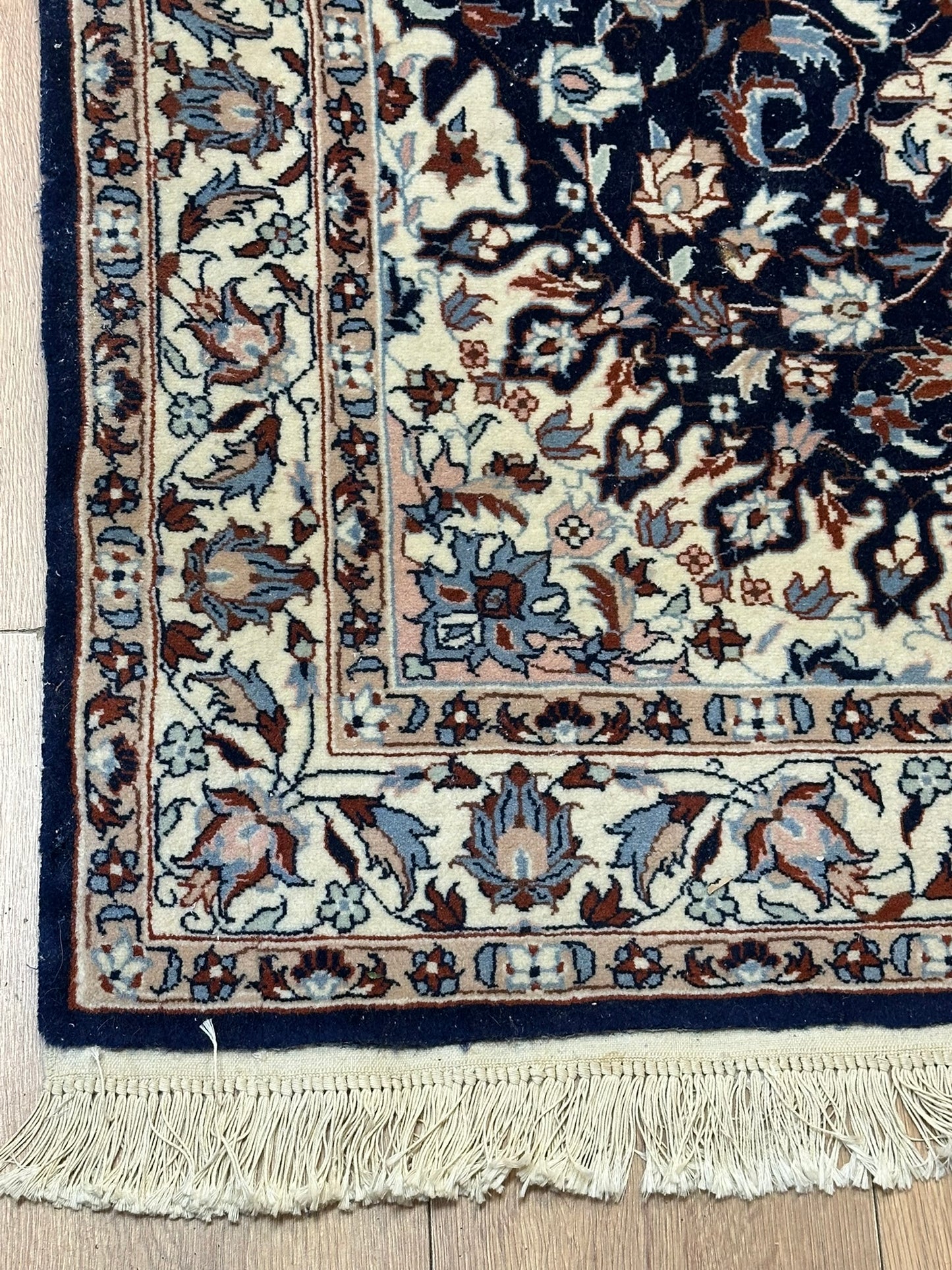 Handgeknüpfter China Teppich Isfahan Design 153x94 cm – Wolle Seide