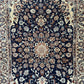 Handgeknüpfter China Teppich Isfahan Design 153x94 cm – Wolle Seide