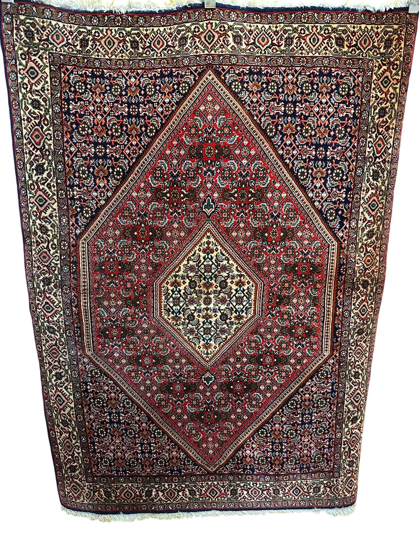 Handgeknüpfter Perser Teppich Bidjar 167x118 cm – Schurwolle