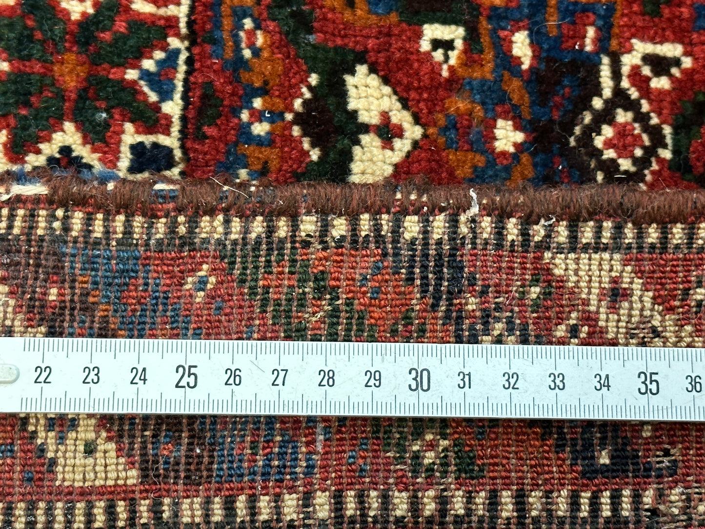 Handgeknüpfter Perser Orientteppich - Fragment, 47x113cm