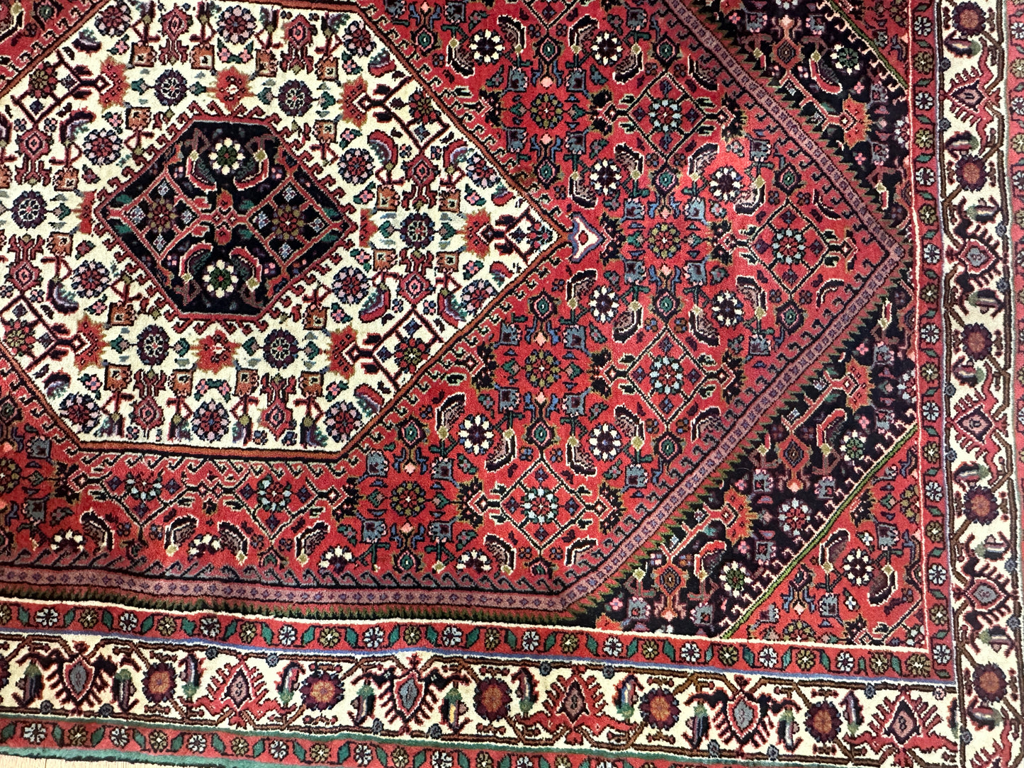 Handgeknüpfter Perser Orientteppich - Bidjar 145x93 cm