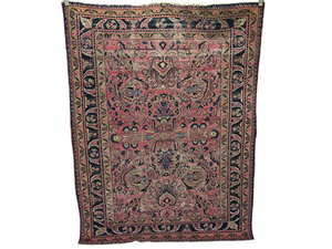 Handgeknüpfter Perser Teppich Lilian 195x148 cm – Antik Jugendstil