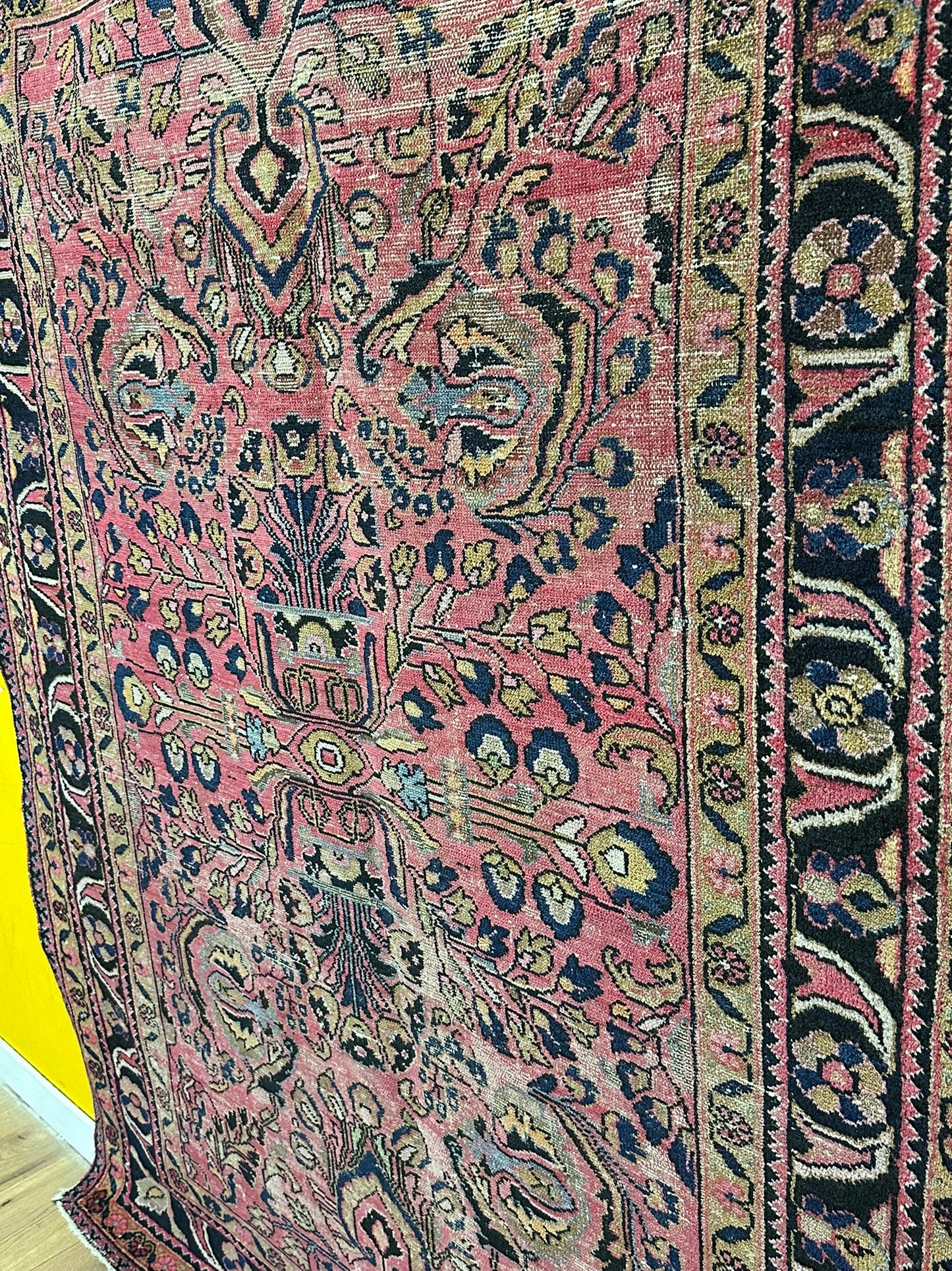 Handgeknüpfter Perser Teppich Lilian 195x148 cm – Antik Jugendstil