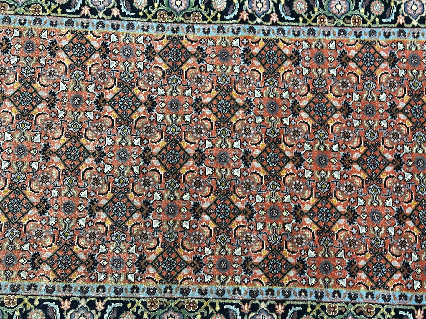 Orientteppich handgeknüpft Täbriz Mahi 125x80 cm