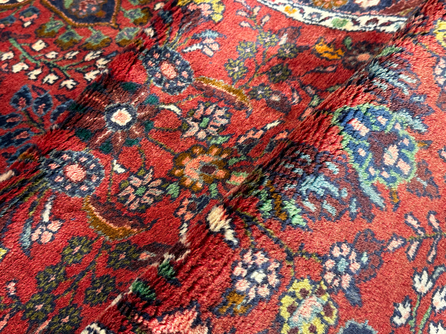 Handgeknüpfter Perser Orientteppich Läufer: Mehrewan 430x84cm