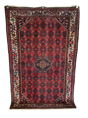 Orientteppich handgeknüpft Senneh Bidjar 210x135 cm