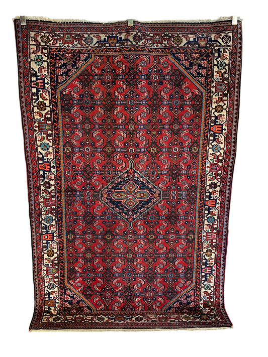 Orientteppich handgeknüpft Senneh Bidjar 210x135 cm
