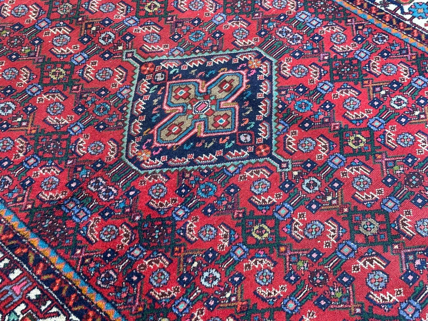 Orientteppich handgeknüpft Senneh Bidjar 210x135 cm