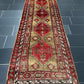 Handgeknüpfter Perser Orientteppich Läufer: Sarab 333x102cm