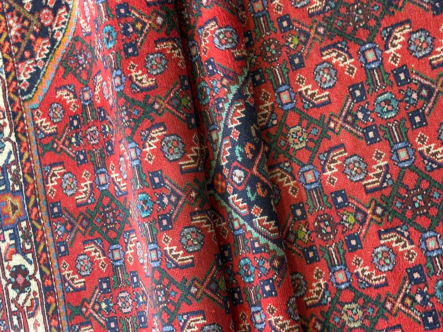Orientteppich handgeknüpft Senneh Bidjar 210x135 cm