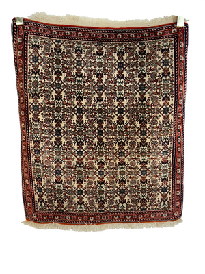 Orientteppich handgeknüpft Hamadan 85x75 cm