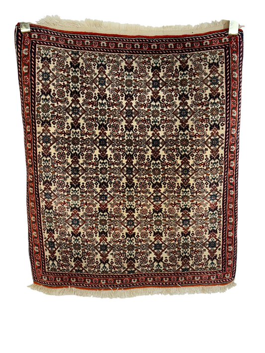 Orientteppich handgeknüpft Hamadan 85x75 cm