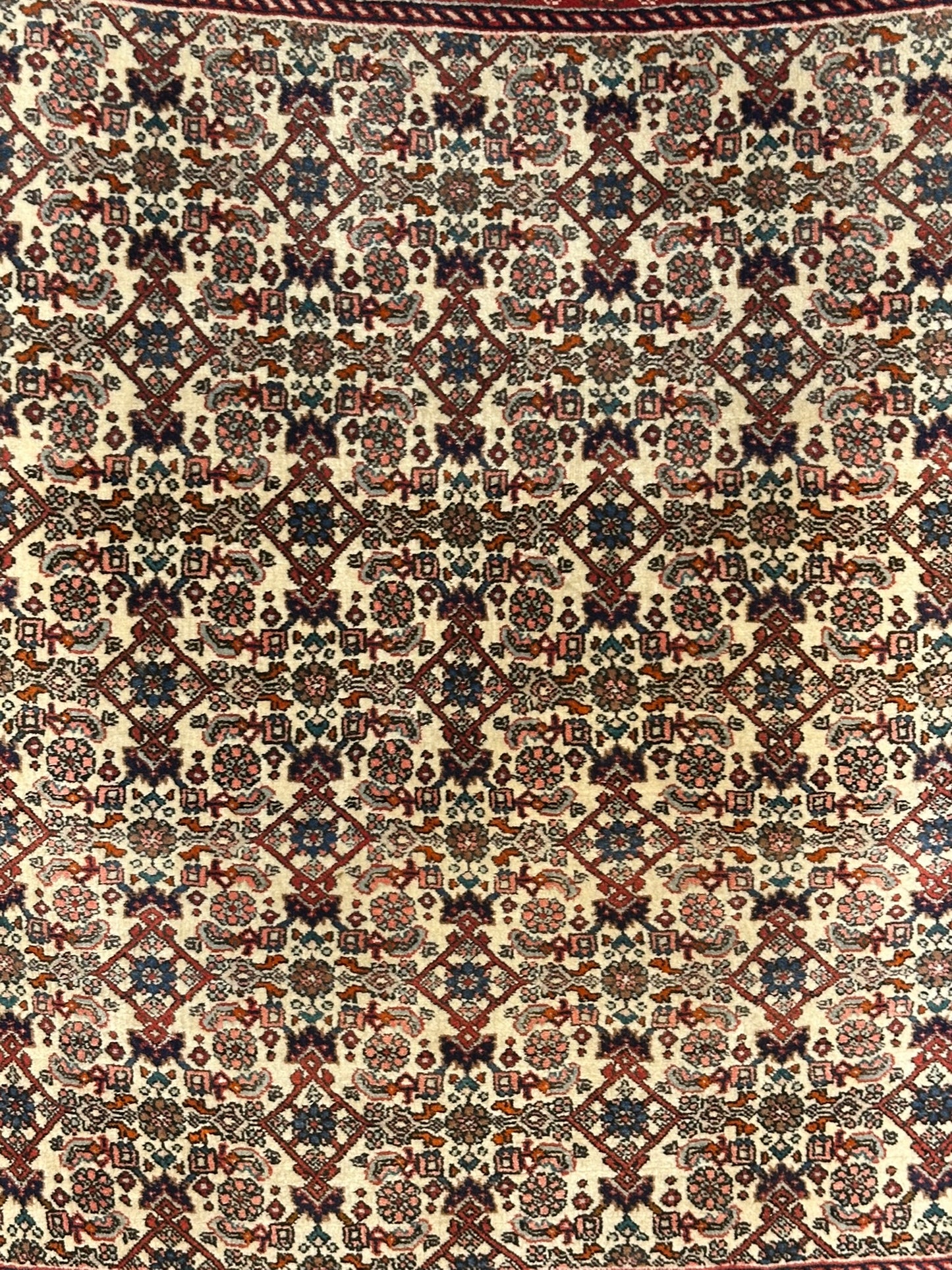 Orientteppich handgeknüpft Hamadan 85x75 cm