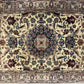 Feiner handgeknüpfter Orientteppich - China Isfahan Korkwolle 140x75 cm