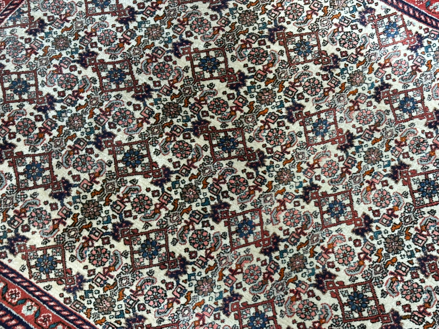 Orientteppich handgeknüpft Hamadan 85x75 cm