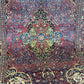 Antiker Handgeknüpfter Isfahan Korkwolle Perser Orientteppich 220x140cm