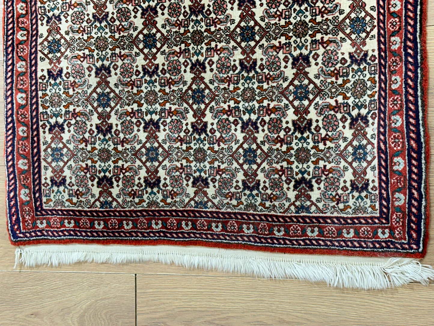 Orientteppich handgeknüpft Hamadan 85x75 cm