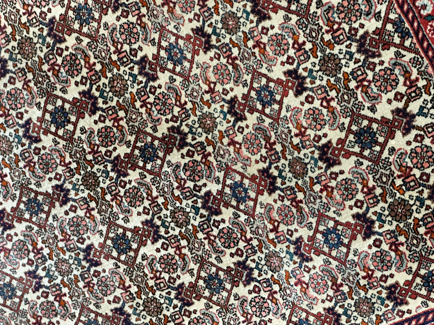Orientteppich handgeknüpft Hamadan 85x75 cm