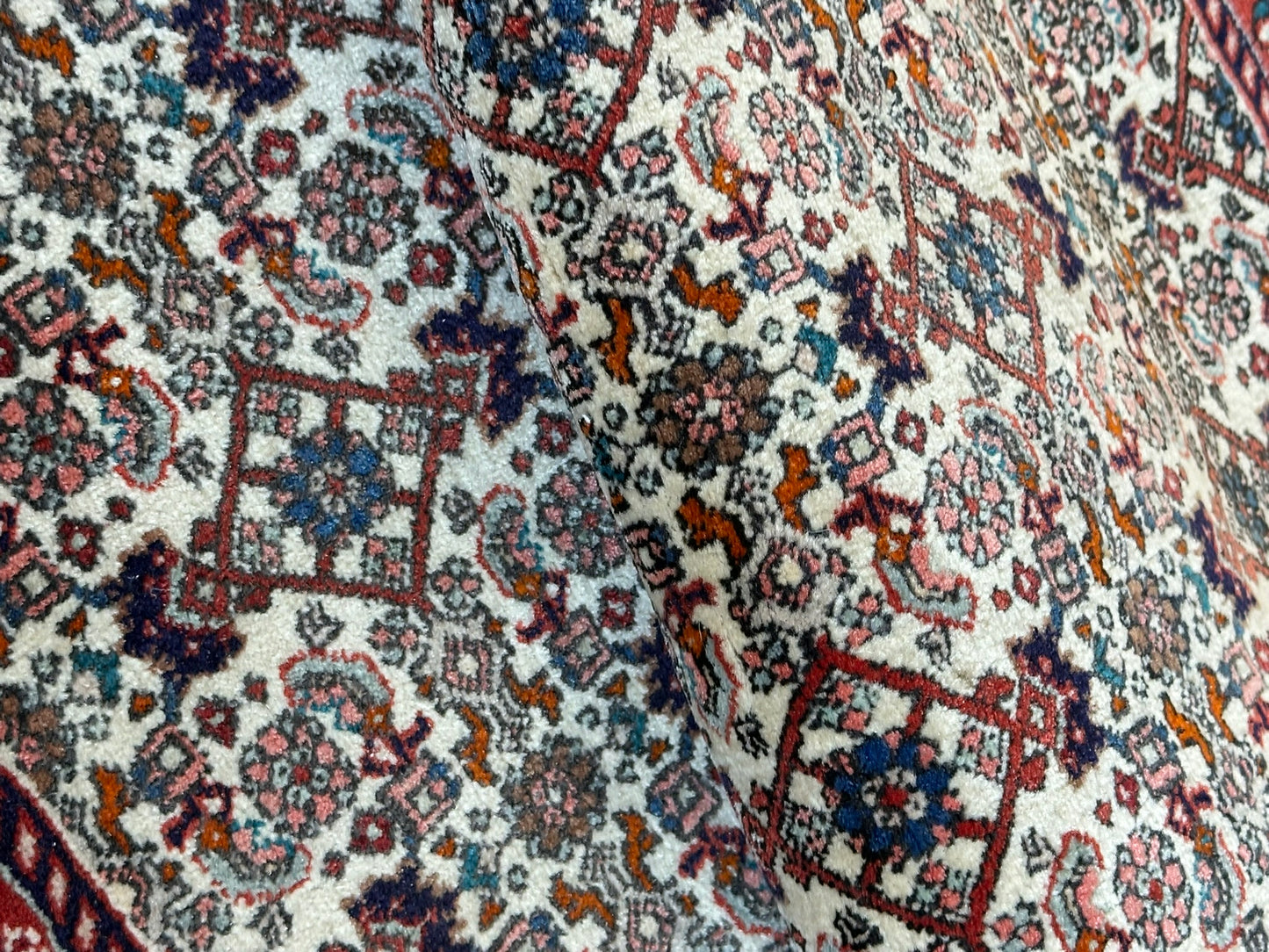 Orientteppich handgeknüpft Hamadan 85x75 cm