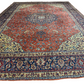 Selten Antiker Handgeknüpfter Teppich Lilian 475x350 cm – Naturfarben