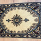 Handgeknüpfter Perser Orientteppich - Nain mit Seide, 80x57cm