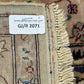 Feiner handgeknüpfter Orientteppich - China Isfahan Korkwolle 140x75 cm