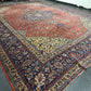 Selten Antiker Handgeknüpfter Teppich Lilian 475x350 cm – Naturfarben