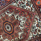 Orientteppich handgeknüpft Bidjar 125x80 cm