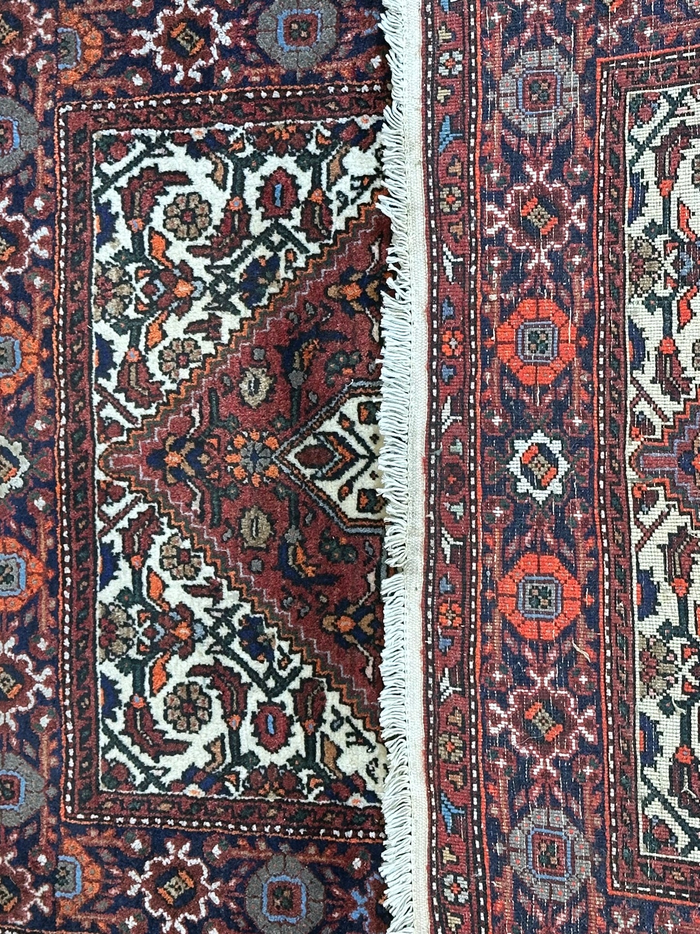 Orientteppich handgeknüpft Bidjar 125x80 cm