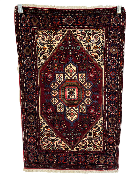 Orientteppich handgeknüpft Bidjar Goldtog 120x75 cm