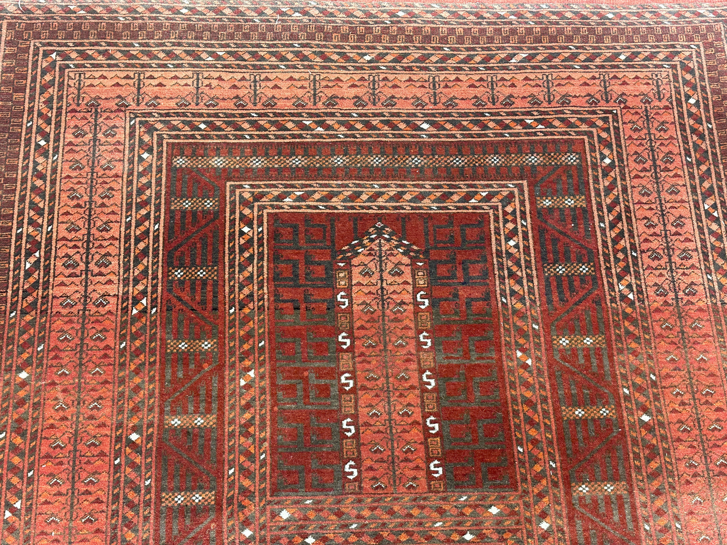 Antiker Handgeknüpfter Perser Orientteppich Jomut  190x130cm