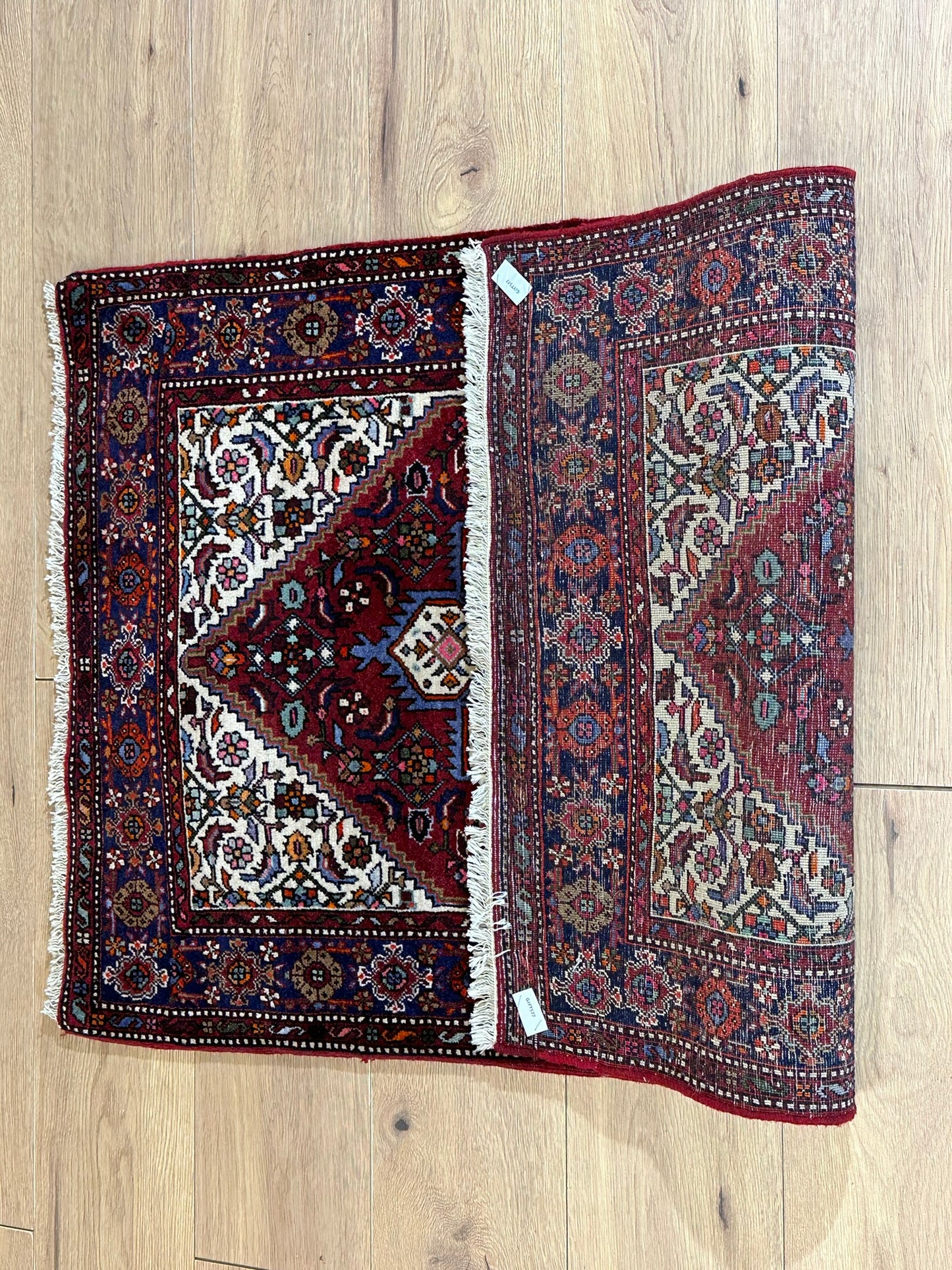 Orientteppich handgeknüpft Bidjar Goldtog 120x75 cm