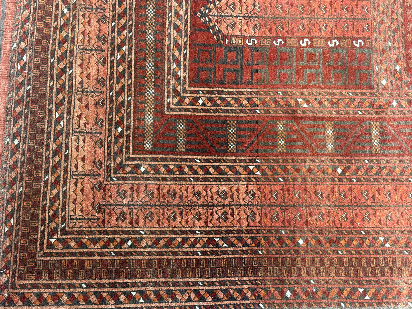 Antiker Handgeknüpfter Perser Orientteppich Jomut  190x130cm