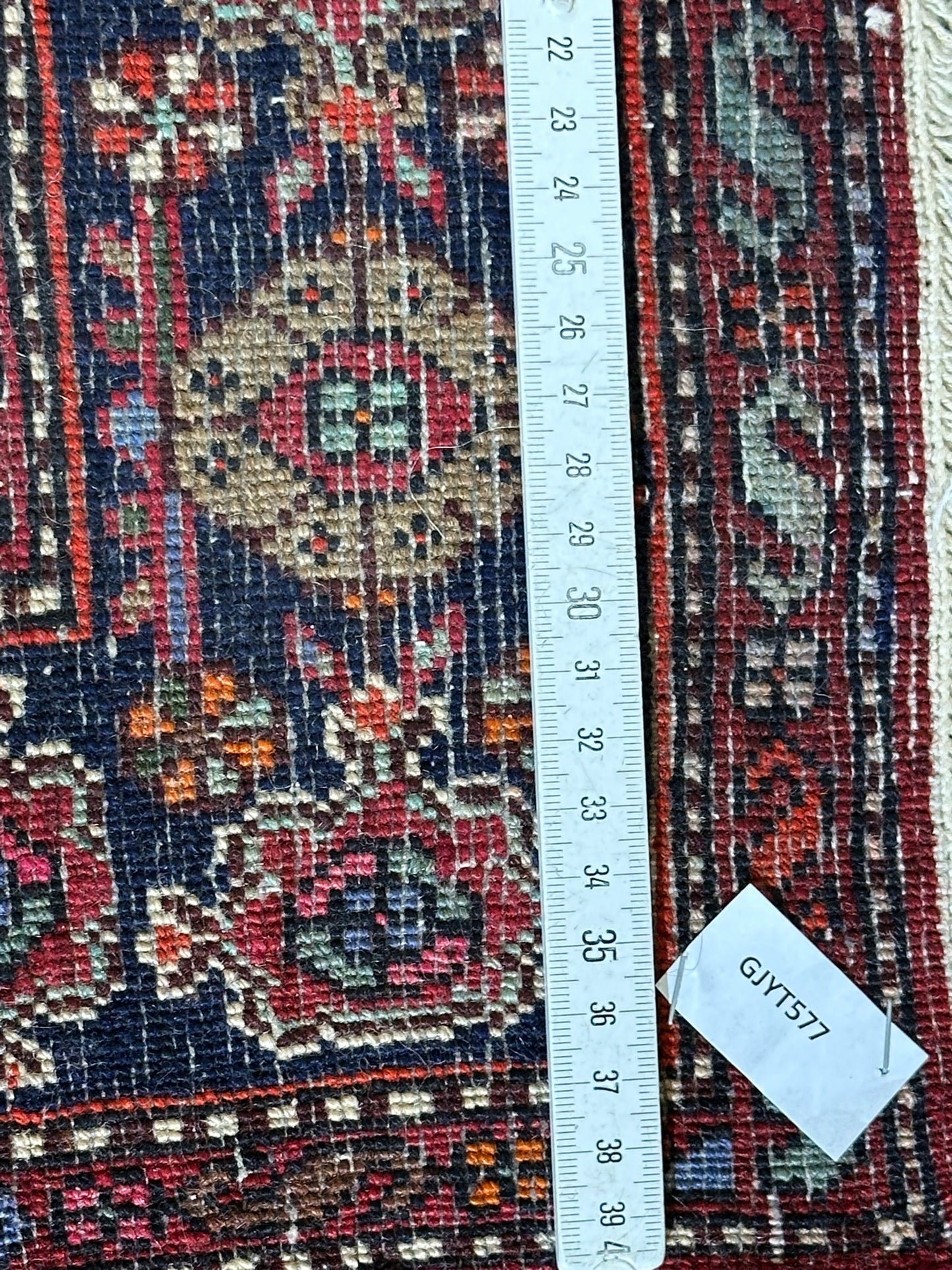 Orientteppich handgeknüpft Bidjar Goldtog 120x75 cm