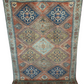 Orientteppich handgeknüpft Kazak 204x152 cm Naturfarben signiert