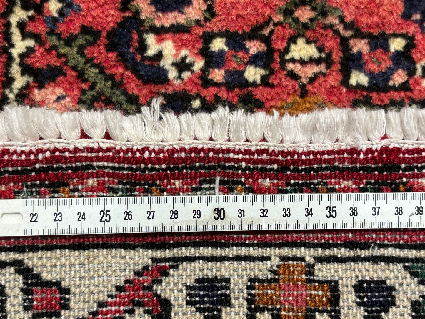 Handgeknüpfter Perser Orientteppich Läufer: Hamadan 490x82cm
