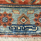 Orientteppich handgeknüpft Kazak 204x152 cm Naturfarben signiert