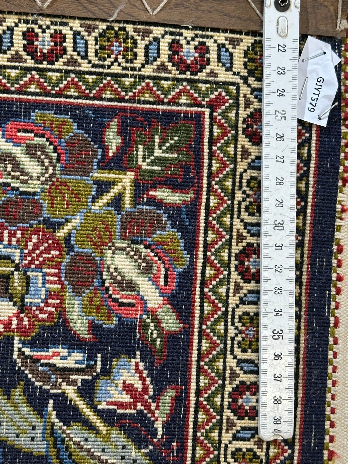 Orientteppich handgeknüpft Ghom Lebensbaum 165x110 cm